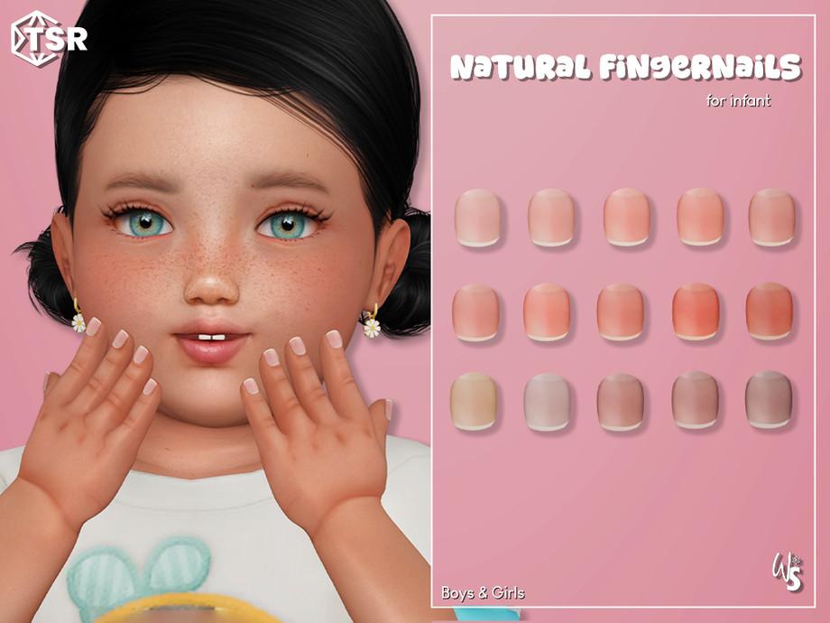 Маникюр для младенцев "Natural FingerNails"