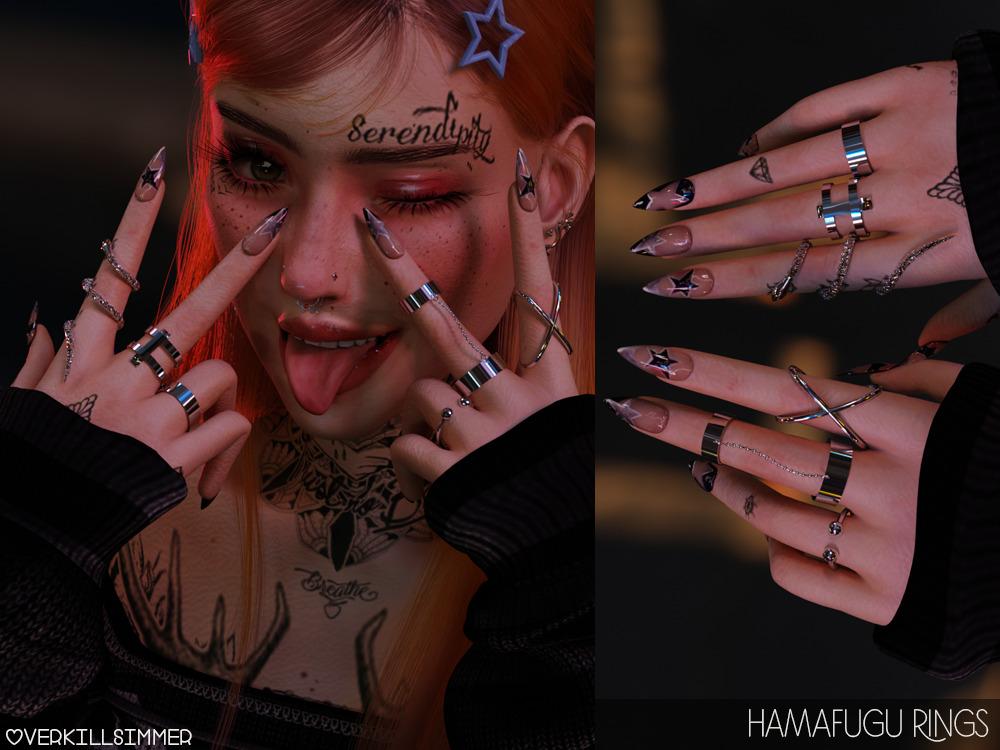 Маникюр "Hamafugu nails"