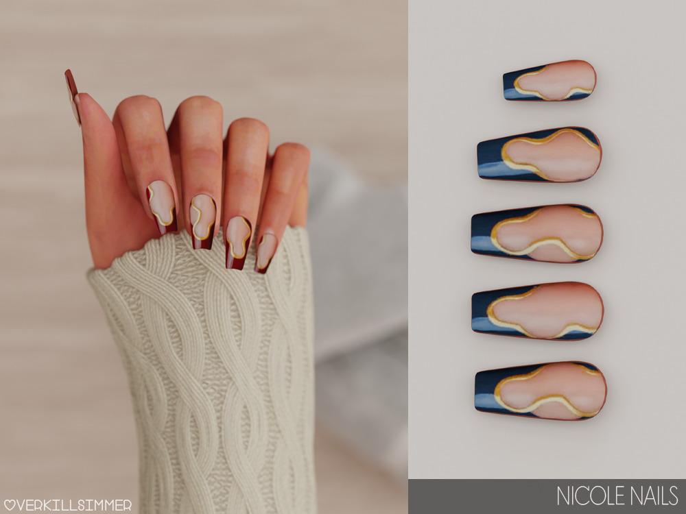 Маникюр "Nicole nails"