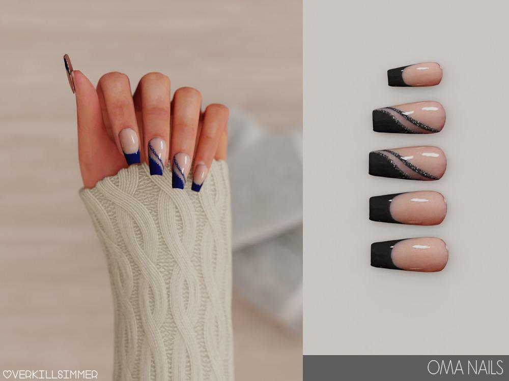 Маникюр "Oma nails"