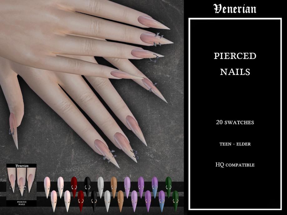 Маникюр "Pierced Nails"