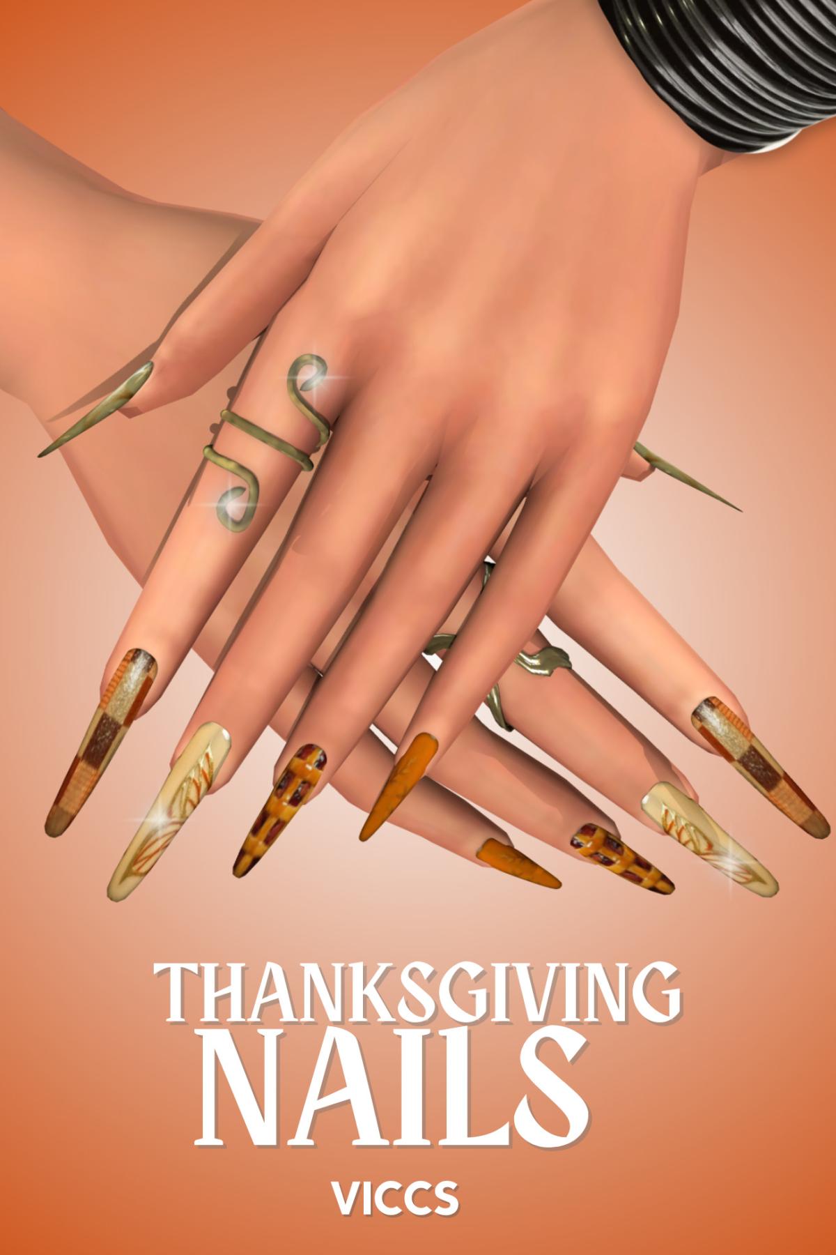 Маникюр "THANKSGIVING NAILS"