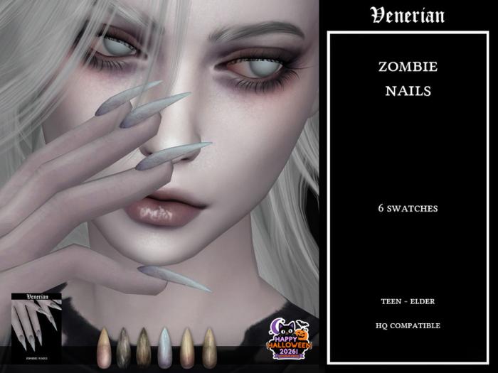 Маникюр "Zombie Nails - Halloween 2026"
