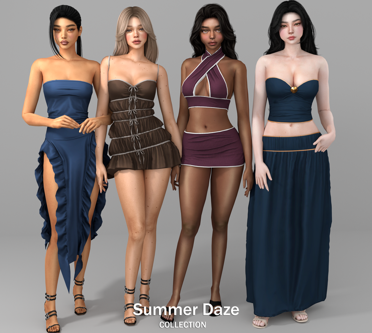 Мини-коллекция для симочек "Summer Daze Collection"