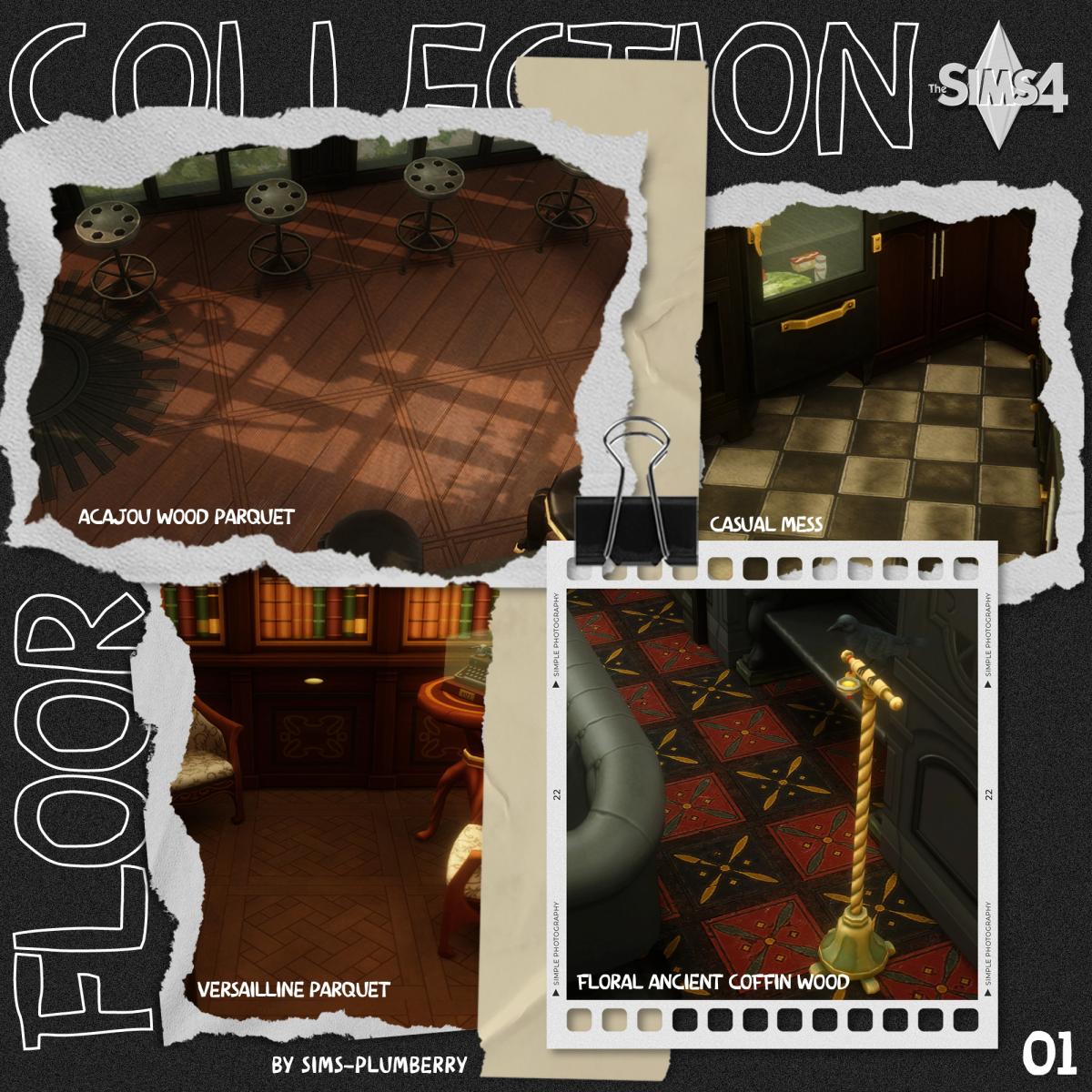 Мини-коллекция напольных покрытий "Floor Collection#1"
