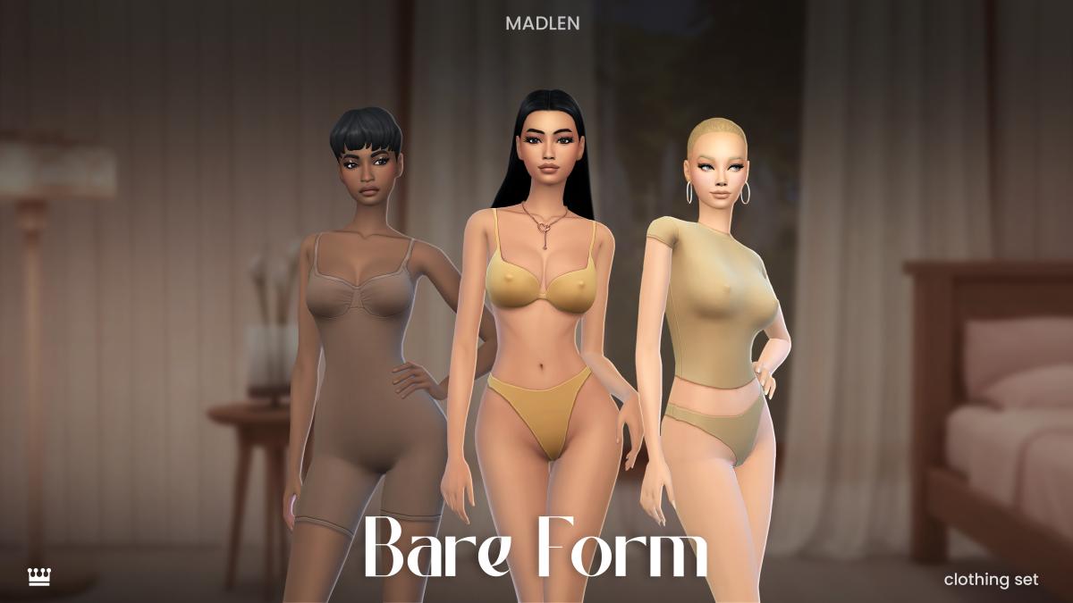 Мини-коллекция нижнего белья "BareForm Set"
