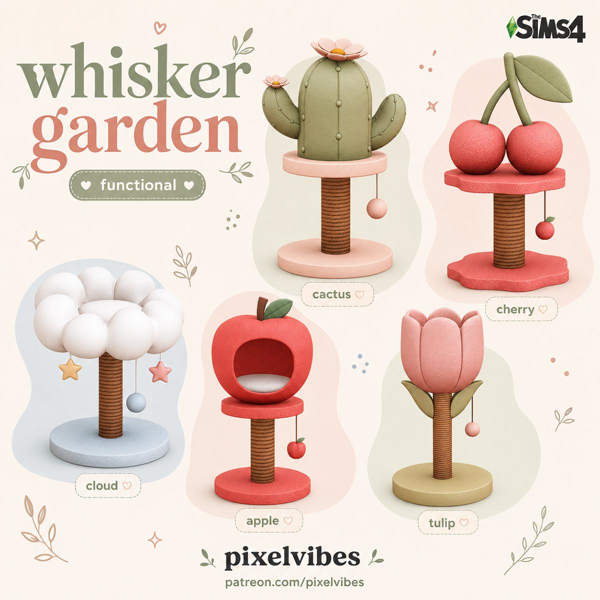 Мини-сет для питомцев "Whisker_Garden"