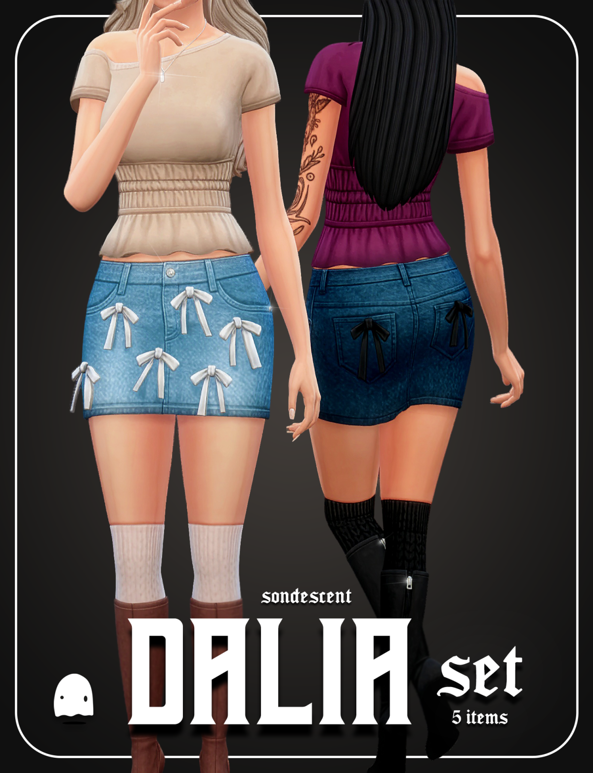 Мини-сет для симочек "DAHLIA SET"