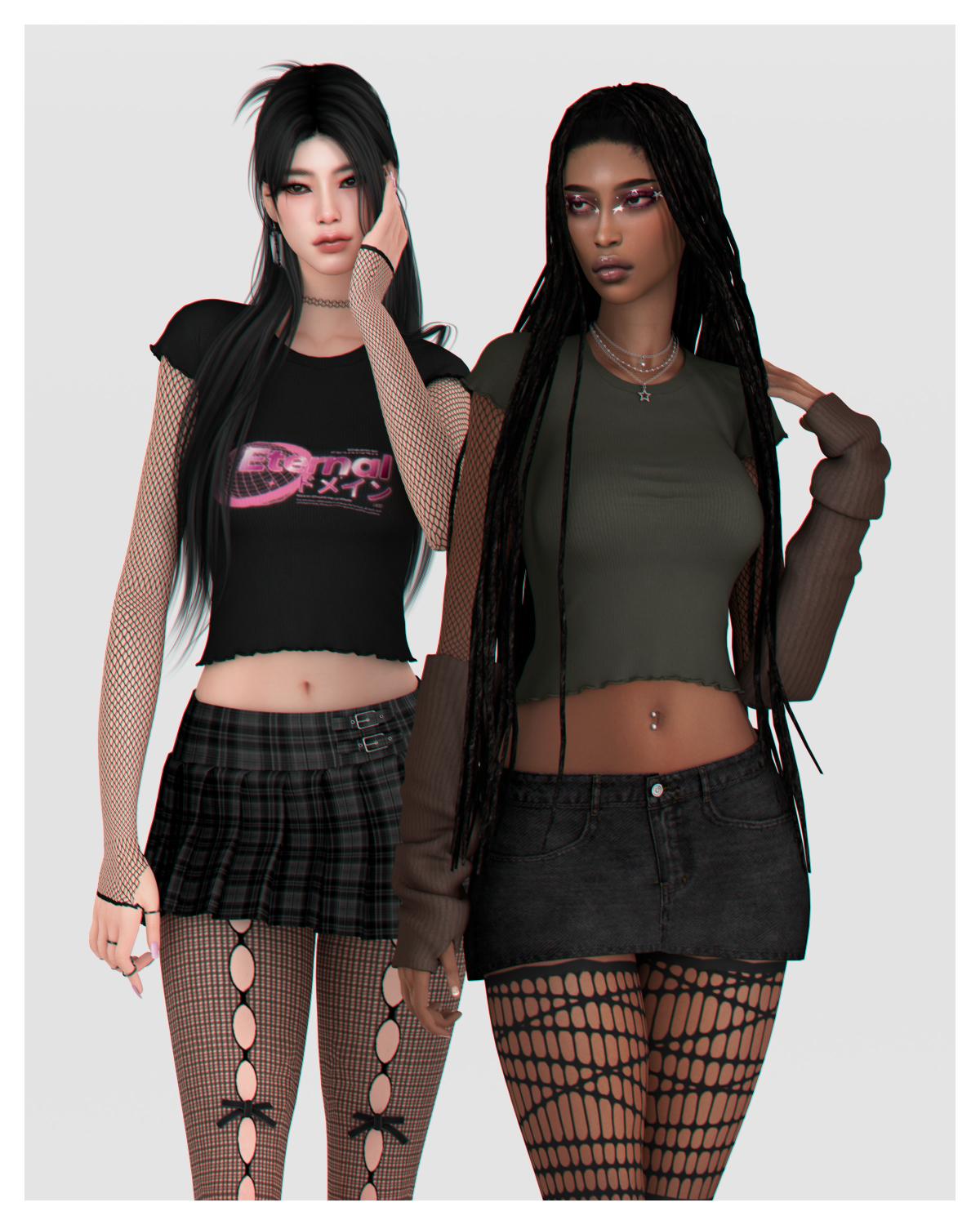 Мини-сет для симочек "Edgy and Cute Set"