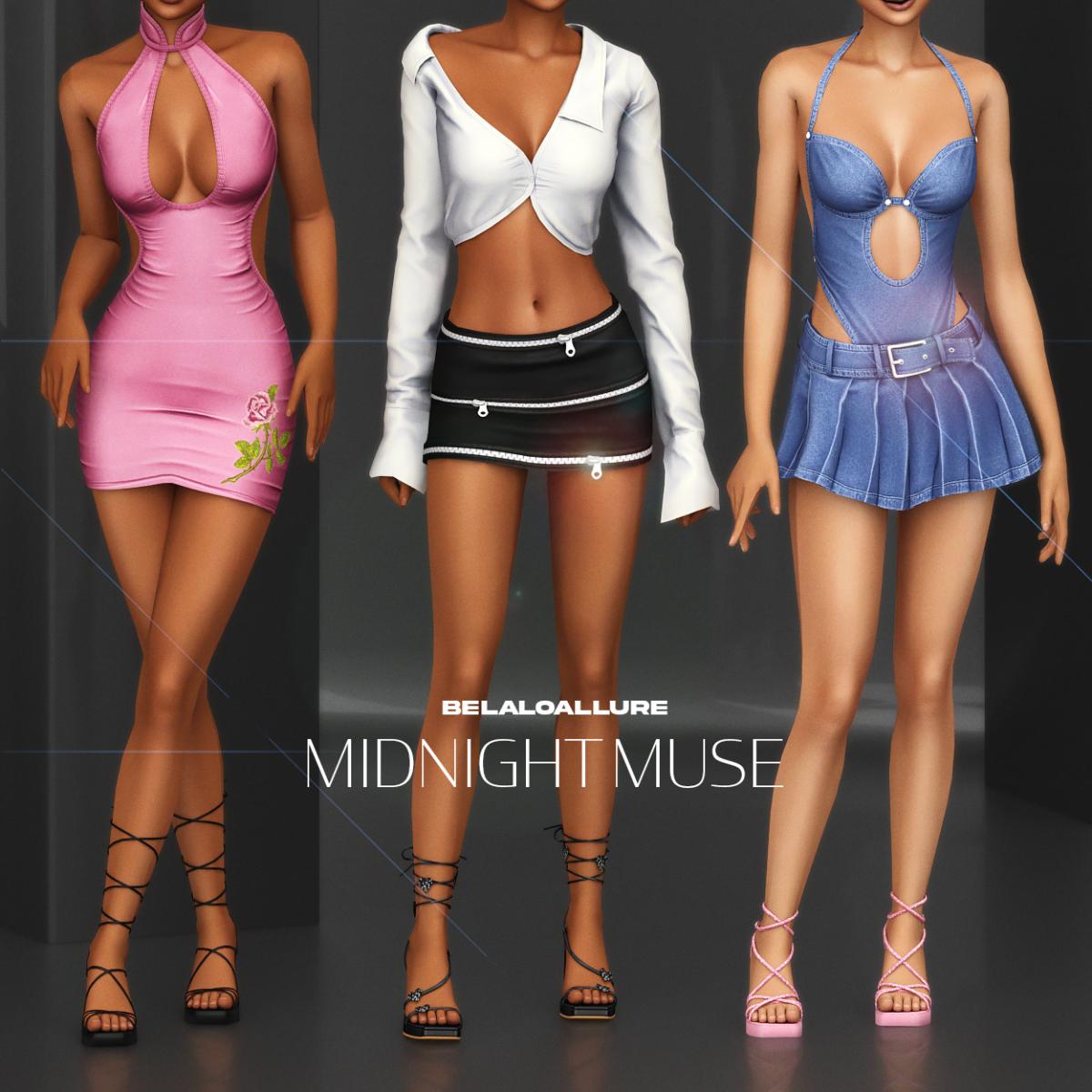 Мини-сет для симочек "Midnight muse"