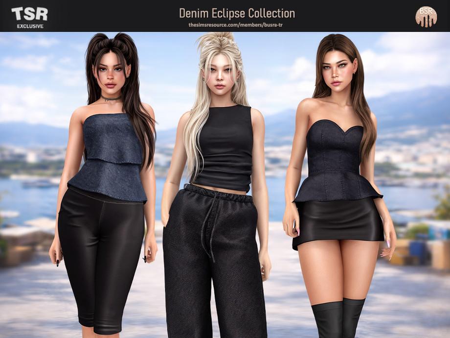 Джинсовый мини-сет для симочек "SET-Denim Eclipse Collection"