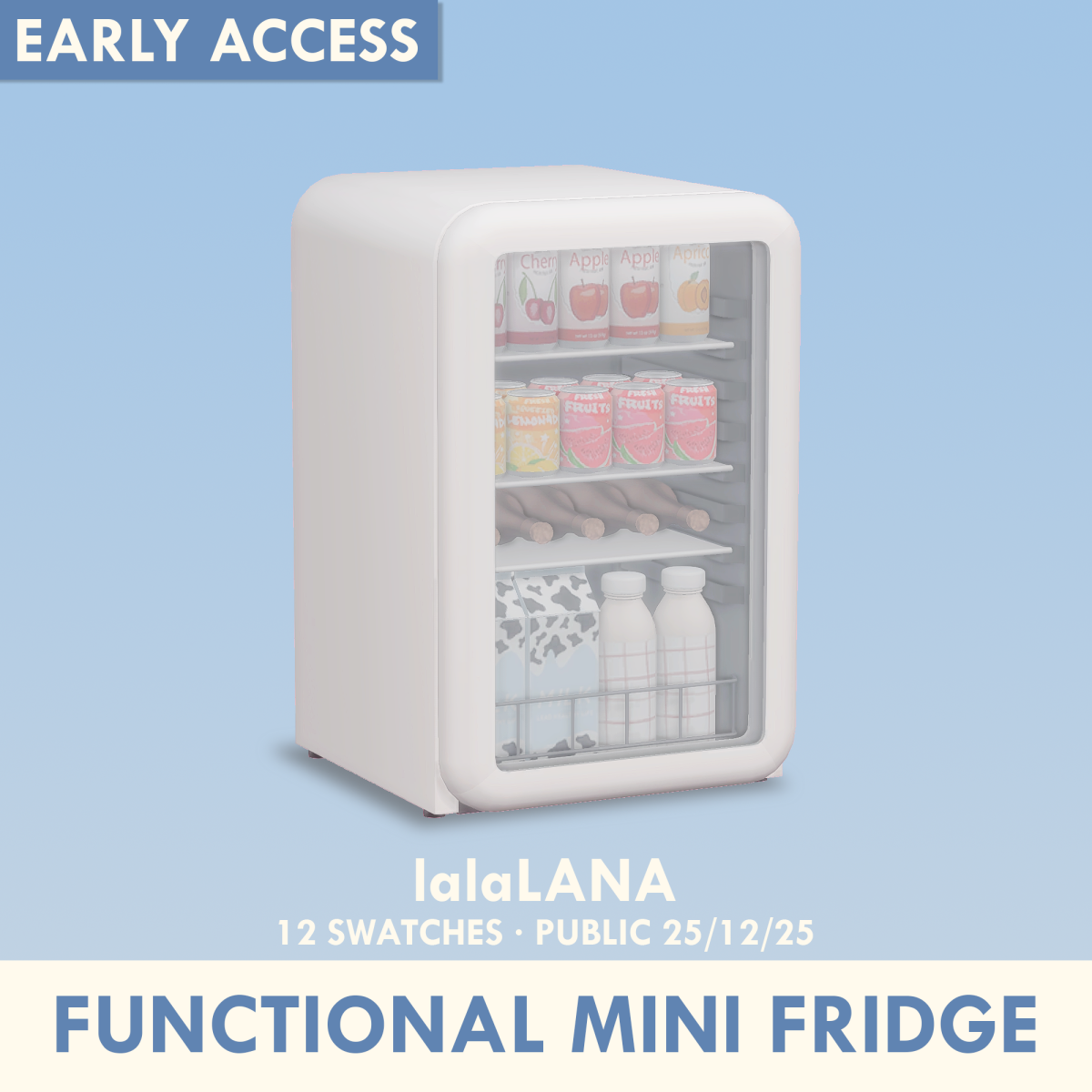 Мини-холодильник "Functional Mini Fridge"