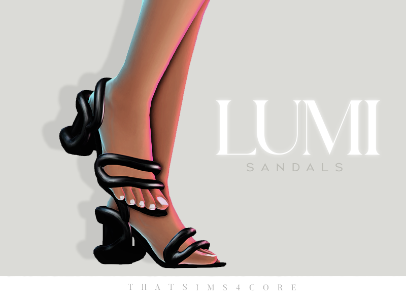 Мюли для симочек "lumi heel sandals"