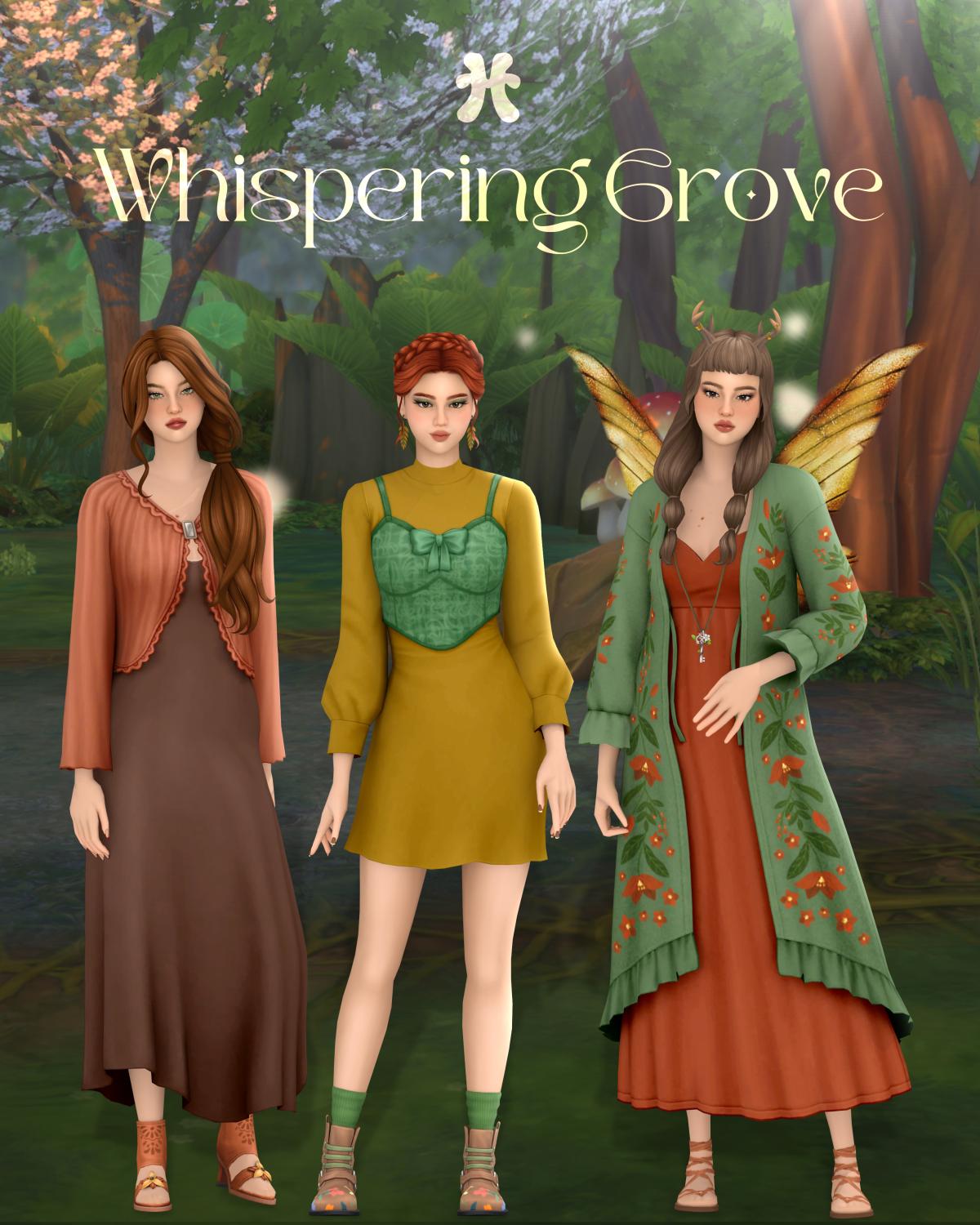MM сет для лесных фей "Whispering Grove"