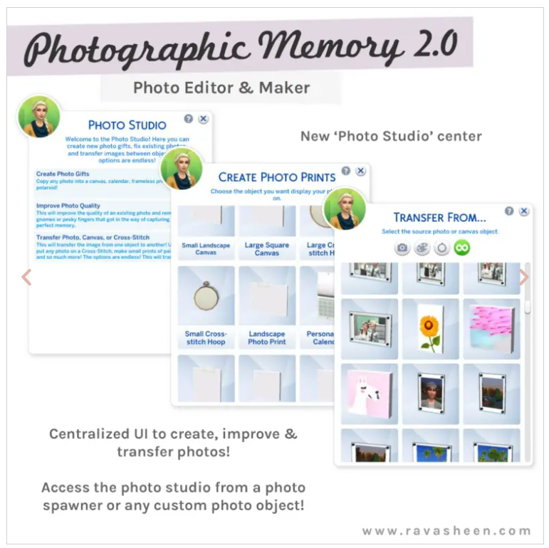 Мод "Photographic Memory 2.0"
