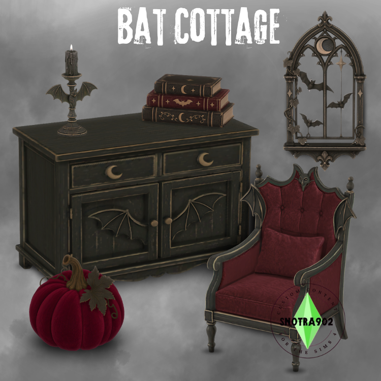 Мрачный сет "Bat Cottage"