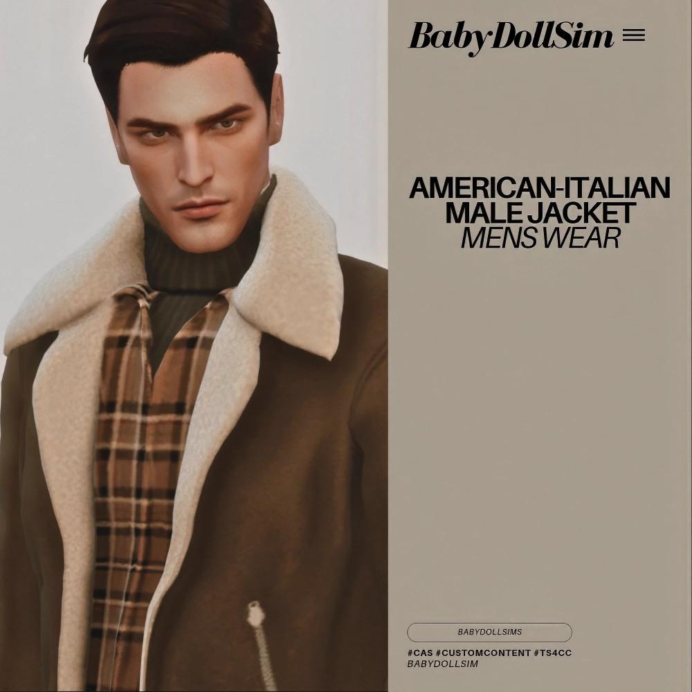 Мужская куртка "AMERICAN ITALIAN MALE JACKET"