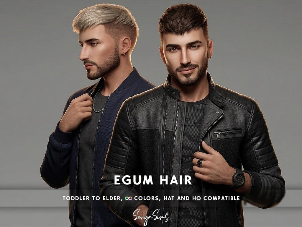 Мужская прическа "Egum Hair"