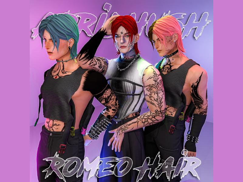 Мужская прическа "Romeo hair"