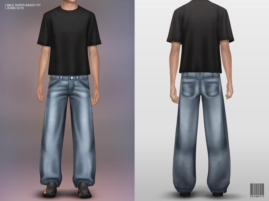 Мужские джинсы "Male Super Baggy Fit Jeans"