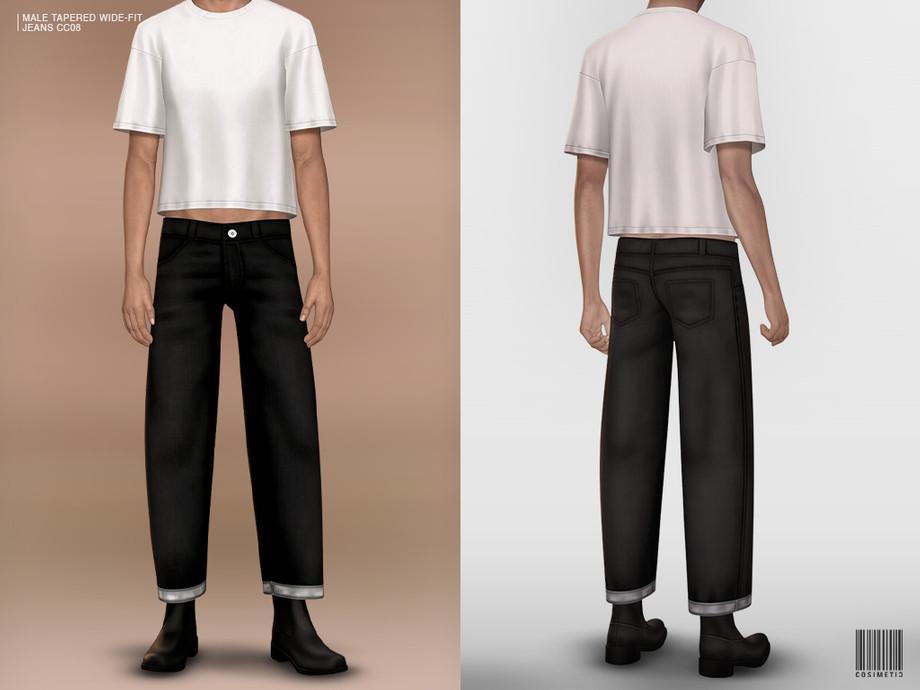 Мужские джинсы "Male Tapered Wide - Fit Jeans"