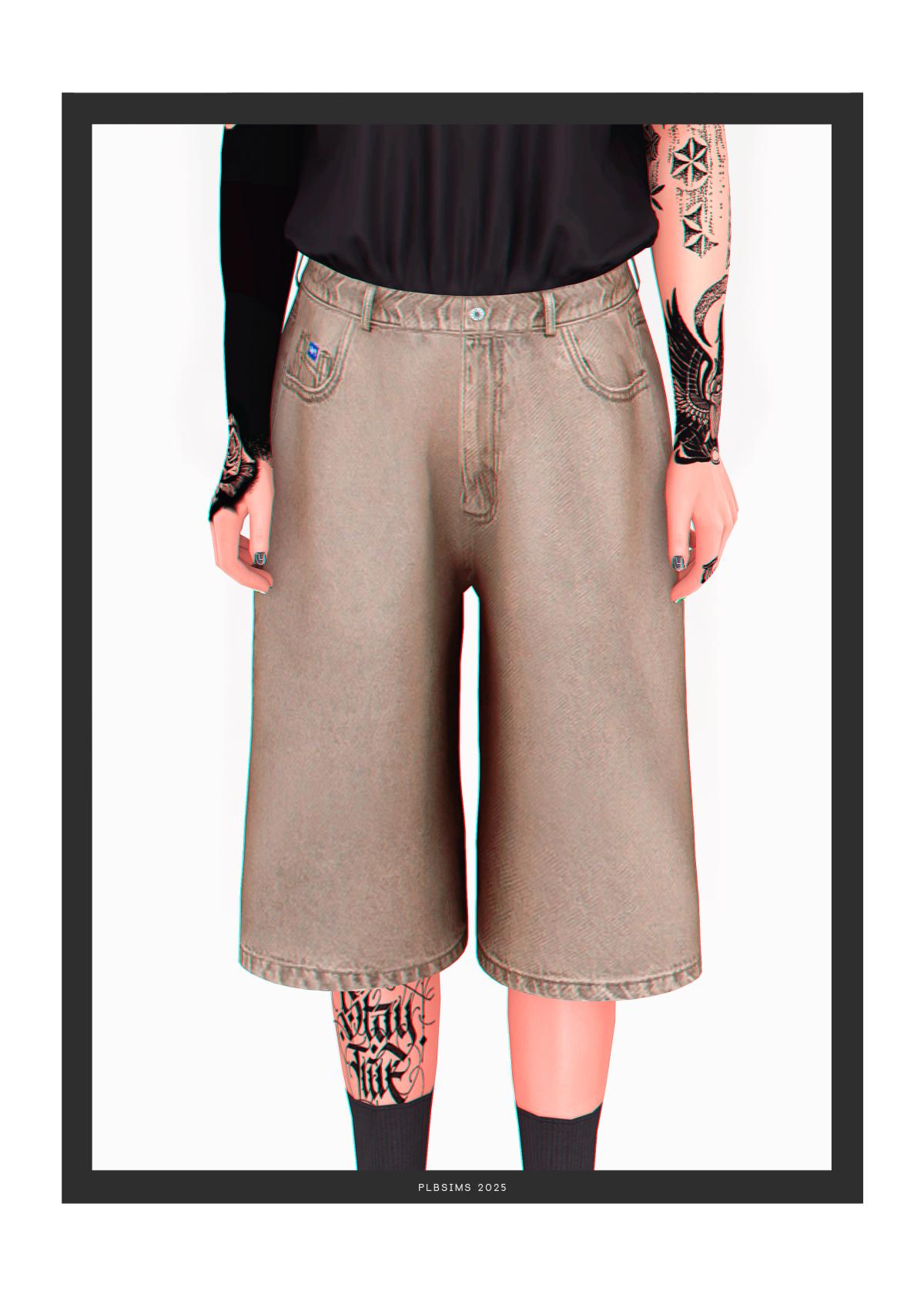 Мужские шорты "Hollow Denim Bermuda"