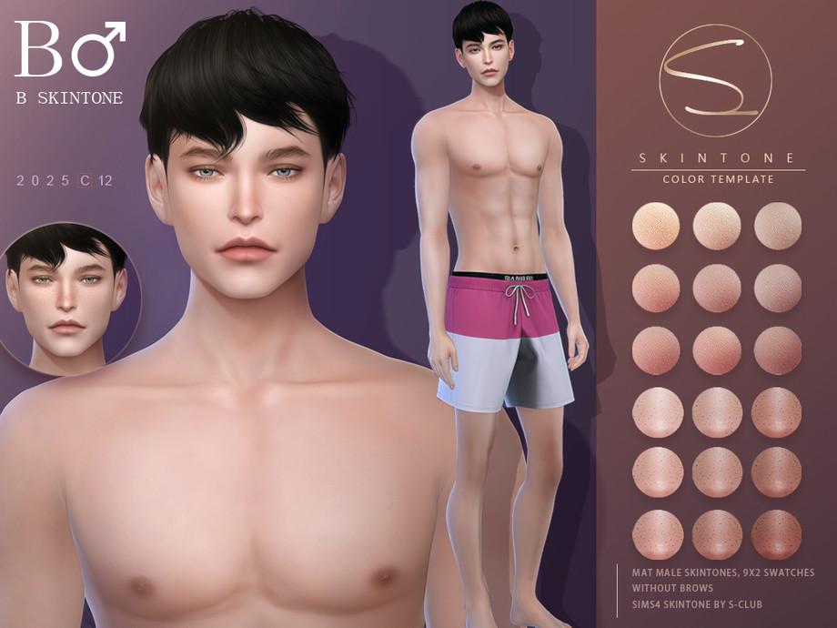 Мужской скинтон "S-CLUB_male_skintone_1025"