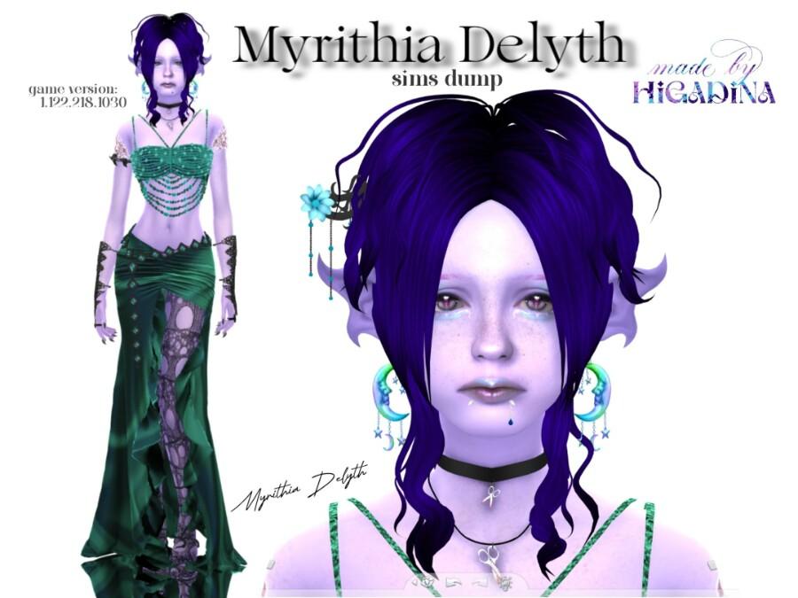Myrithia Delight by HiGadina. Волшебница симдамп