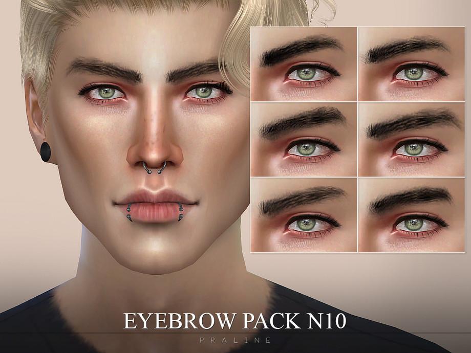 Набор бровей "Eyebrow Pack N10"