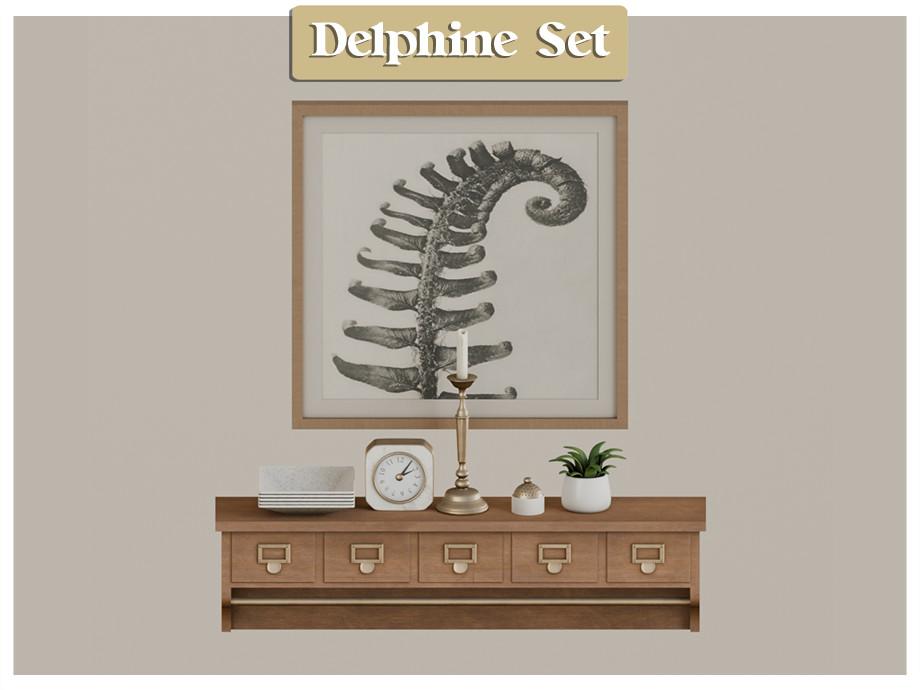 Набор декора "Delphine Set"