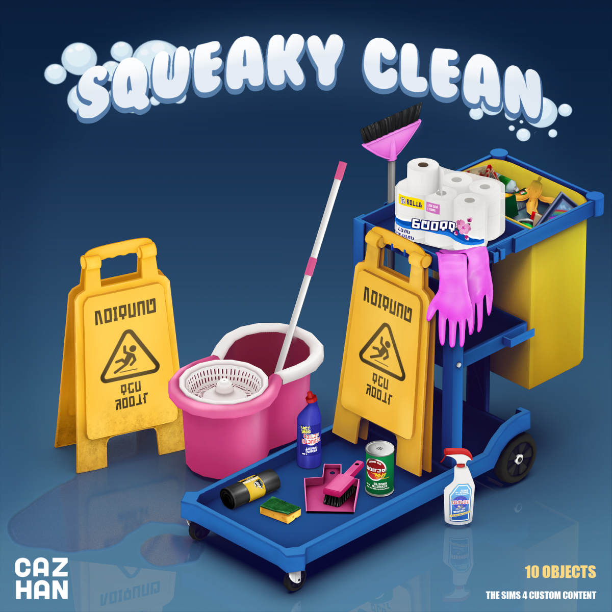 Набор для уборки "SQUEAKY CLEAN"