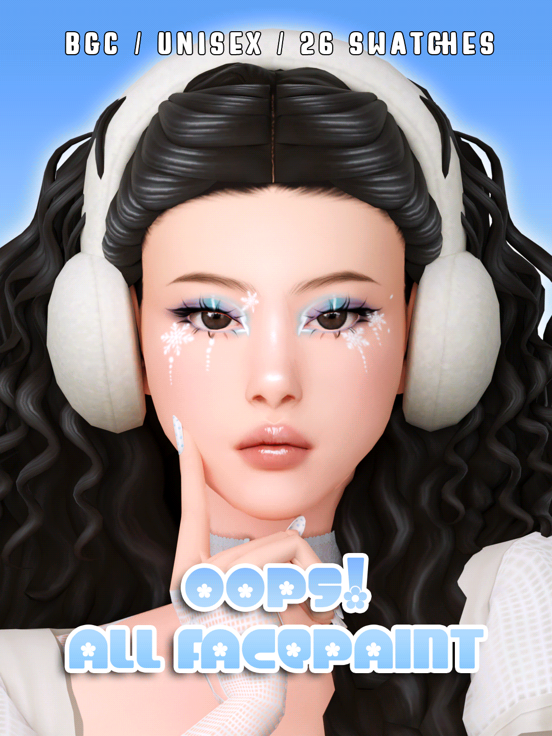 Набор грима для лица "Oops! All Facepaint 03"
