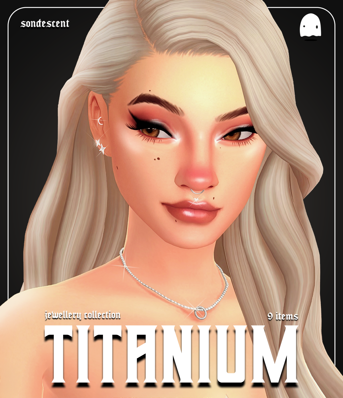Набор ювелирных украшений "TITANIUM JEWELLERY SET"