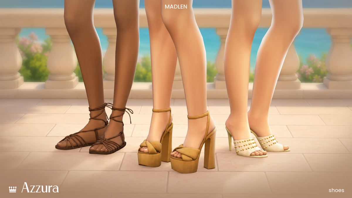 Набор летней обуви "Azzura Shoe Set"