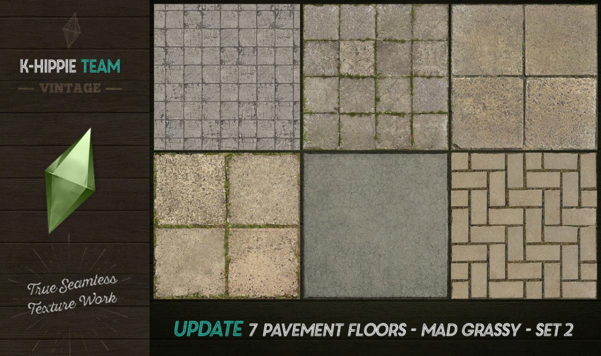 Набор напольных покрытий "Old Grassy – set 2
