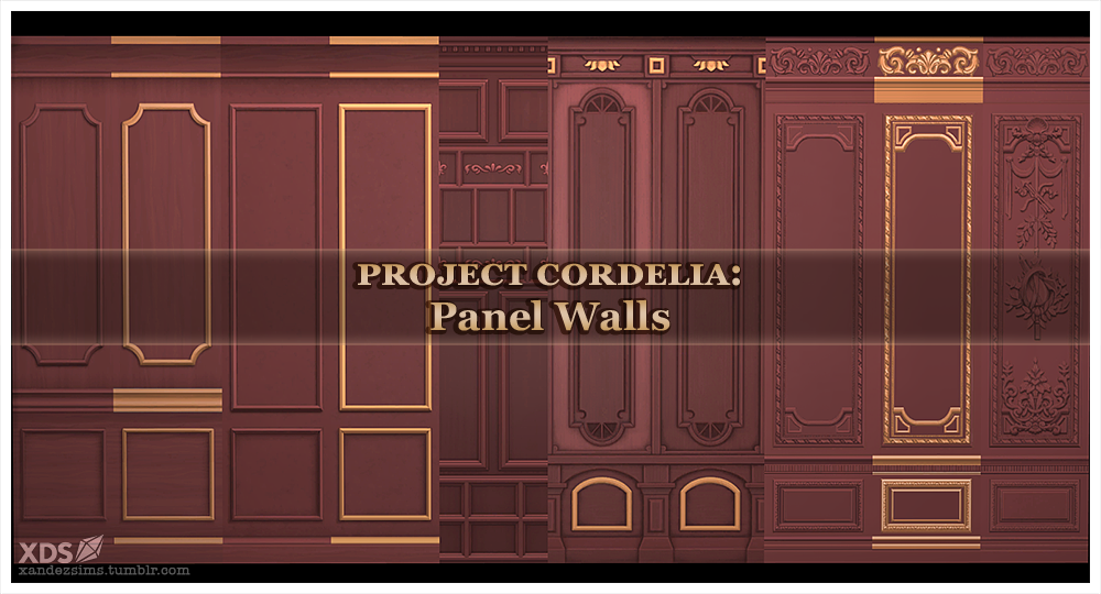 Набор настенных покрытий "Project Cordelia: Panel Walls"