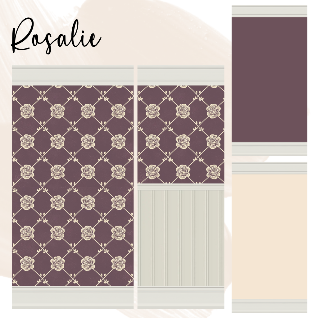 Набор настенных покрытий "The Rosalie Wall Set"