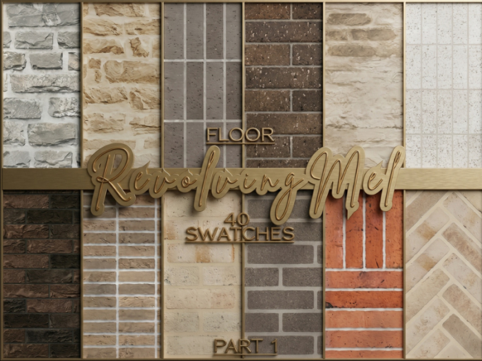 Набор покрытий для участка "The Brick Collection"
