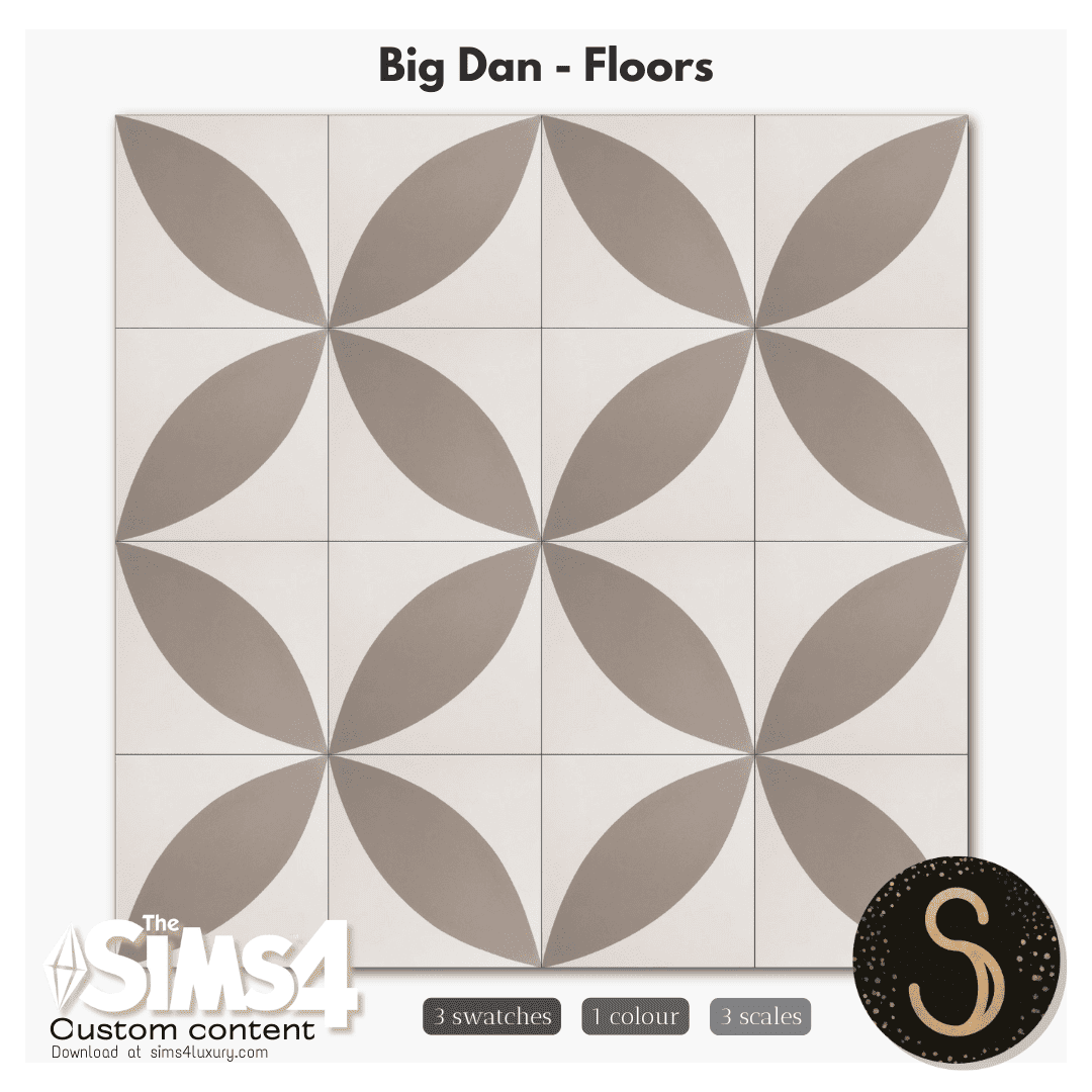 Напольная плитка "Big Dan"