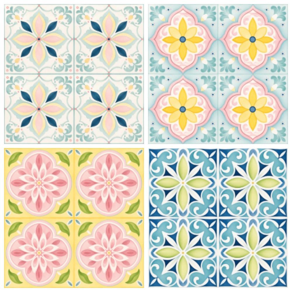 Напольная плитка "Pastel Heritage Floor Tile Collection"
