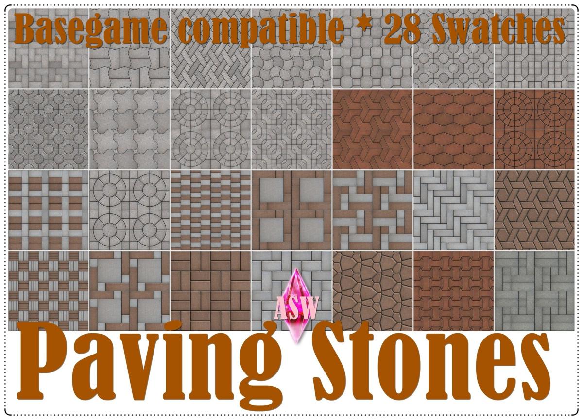 Напольное покрытие для участка "Paving Stones"