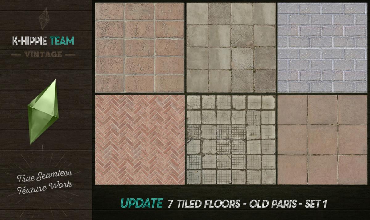 Набор напольных покрытий "Old Paris – set 5"