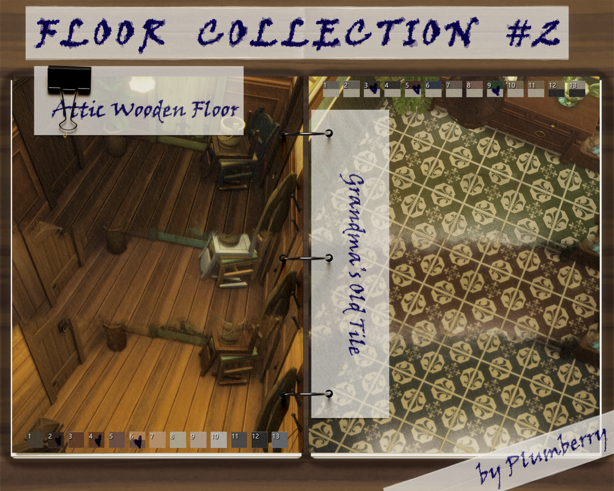 Напольные покрытия "Floor Collection #2"