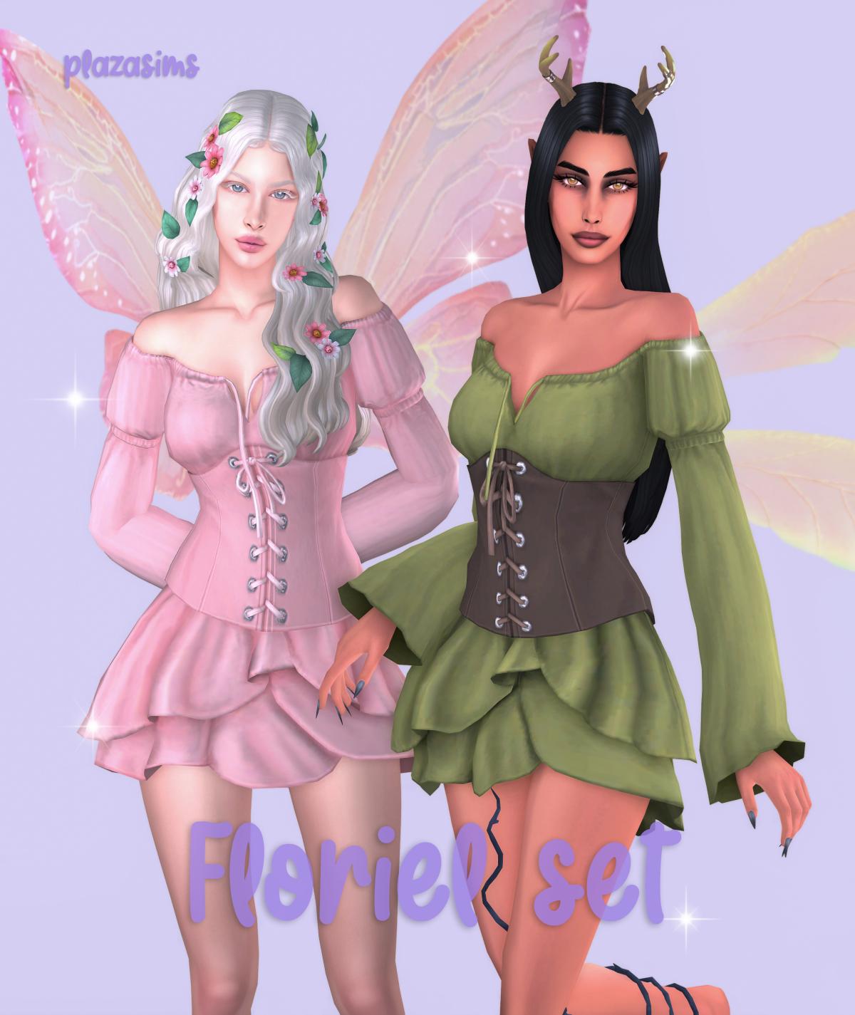 Наряд для фей "Floriel set"
