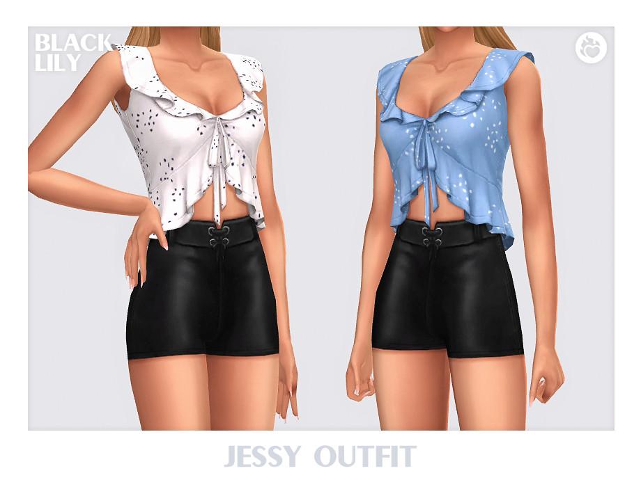 Наряд для симочек "Jessy Outfit"