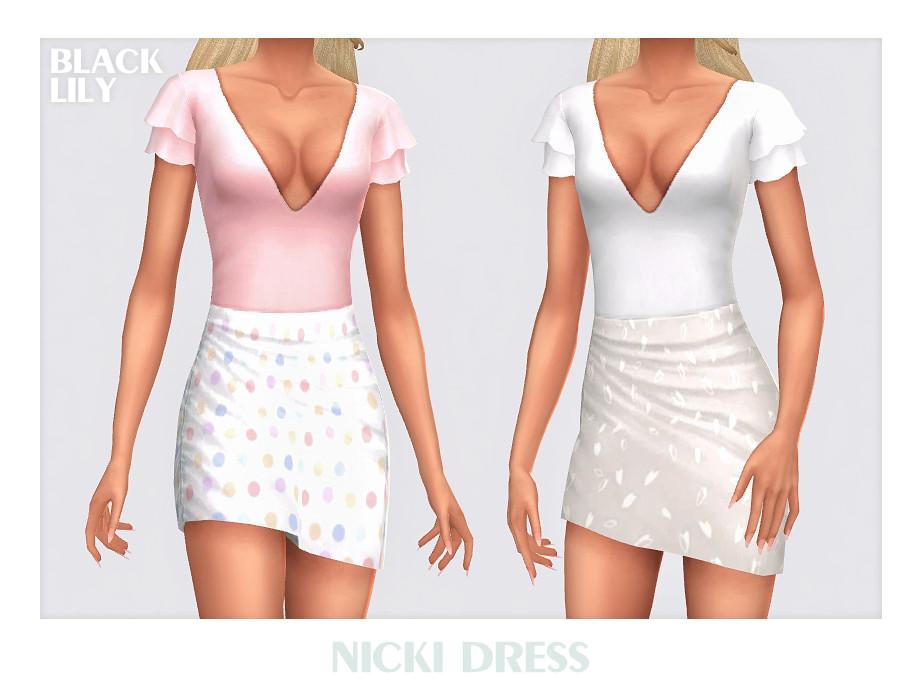Наряд для симочек "Nicki Dress"