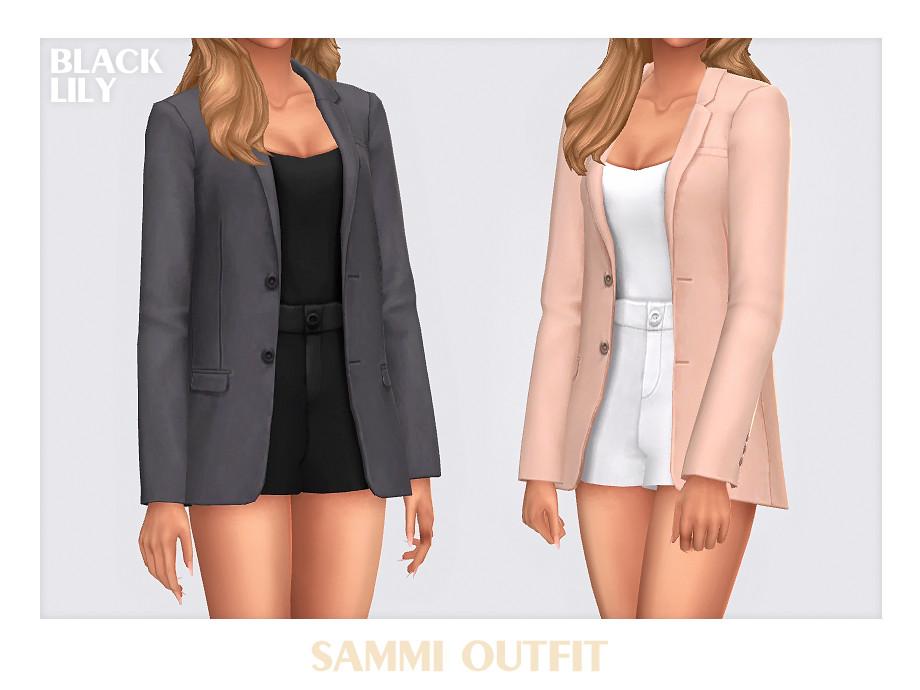 Наряд для симочек "Sammi Outfit"