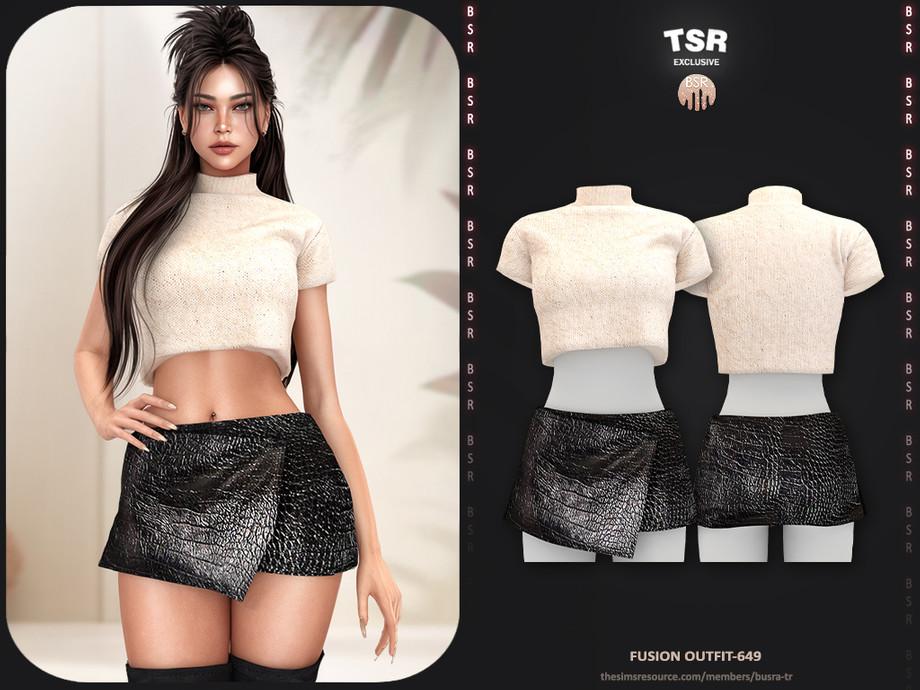 Наряд для симочек "SET-Fusion Outfit- 649"