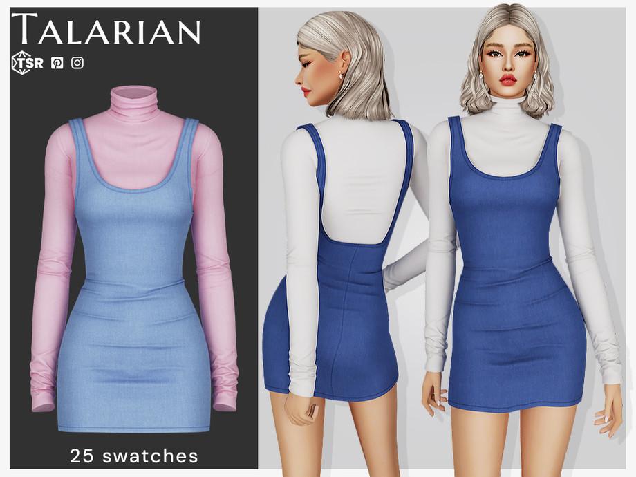 Наряд для симочки "Aylani Dress With Turtleneck"