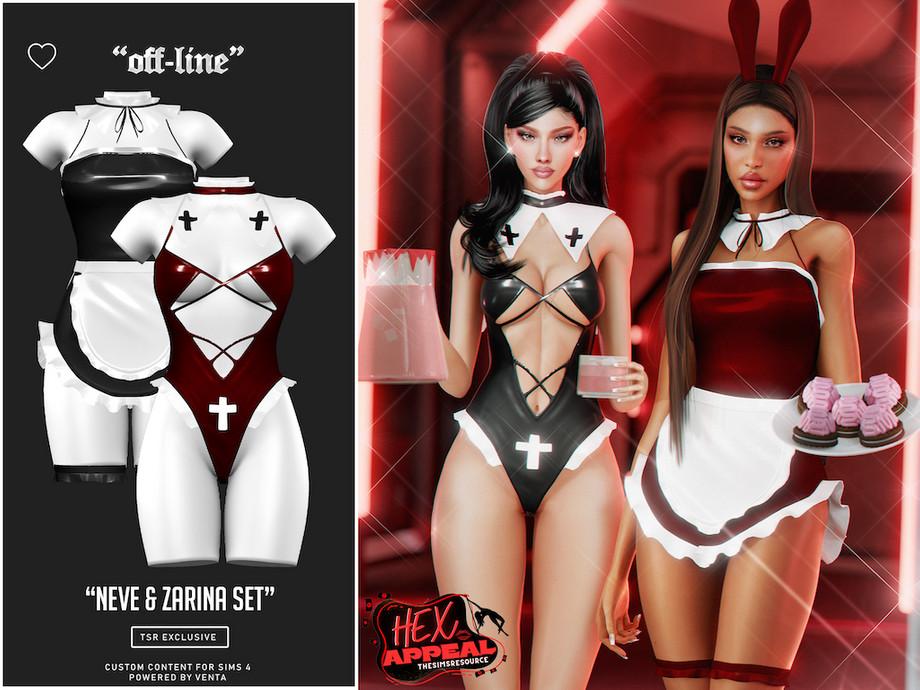 Наряды для Хэллоуина "Neve & Zarina Set"